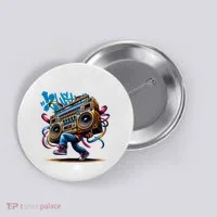 Graffiti Vibes: My GenerationS Boombox Beats Button thumb 0