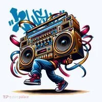 Graffiti Vibes: My GenerationS Boombox Beats Button thumb 1