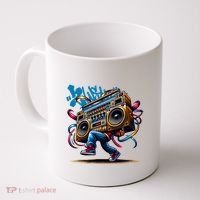Graffiti Vibes: My GenerationS Boombox Beats Coffee Mug thumb 0