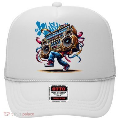 Graffiti Vibes: My GenerationS Boombox Beats Hat