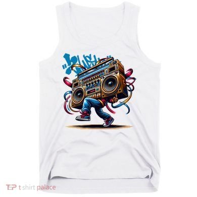 Graffiti Vibes: My GenerationS Boombox Beats Tank Top