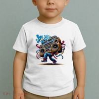 Graffiti Vibes: My GenerationS Boombox Beats Toddler T-Shirt thumb 2