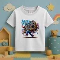 Graffiti Vibes: My GenerationS Boombox Beats Toddler T-Shirt thumb 3