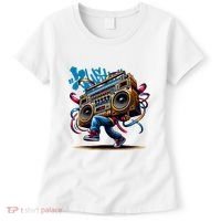 Graffiti Vibes: My GenerationS Boombox Beats Women's T-Shirt thumb 0