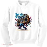 Graffiti Vibes: My GenerationS Boombox Beats Kids Sweatshirt thumb 0