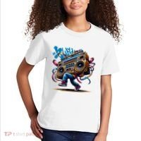 Graffiti Vibes: My GenerationS Boombox Beats Kids T-Shirt thumb 2