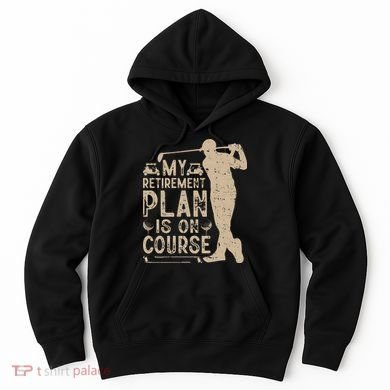 Golf vintage My Retirement Plan Golfing Golf Hoodie