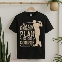 Golf vintage My Retirement Plan Golfing Golf T-Shirt thumb 2