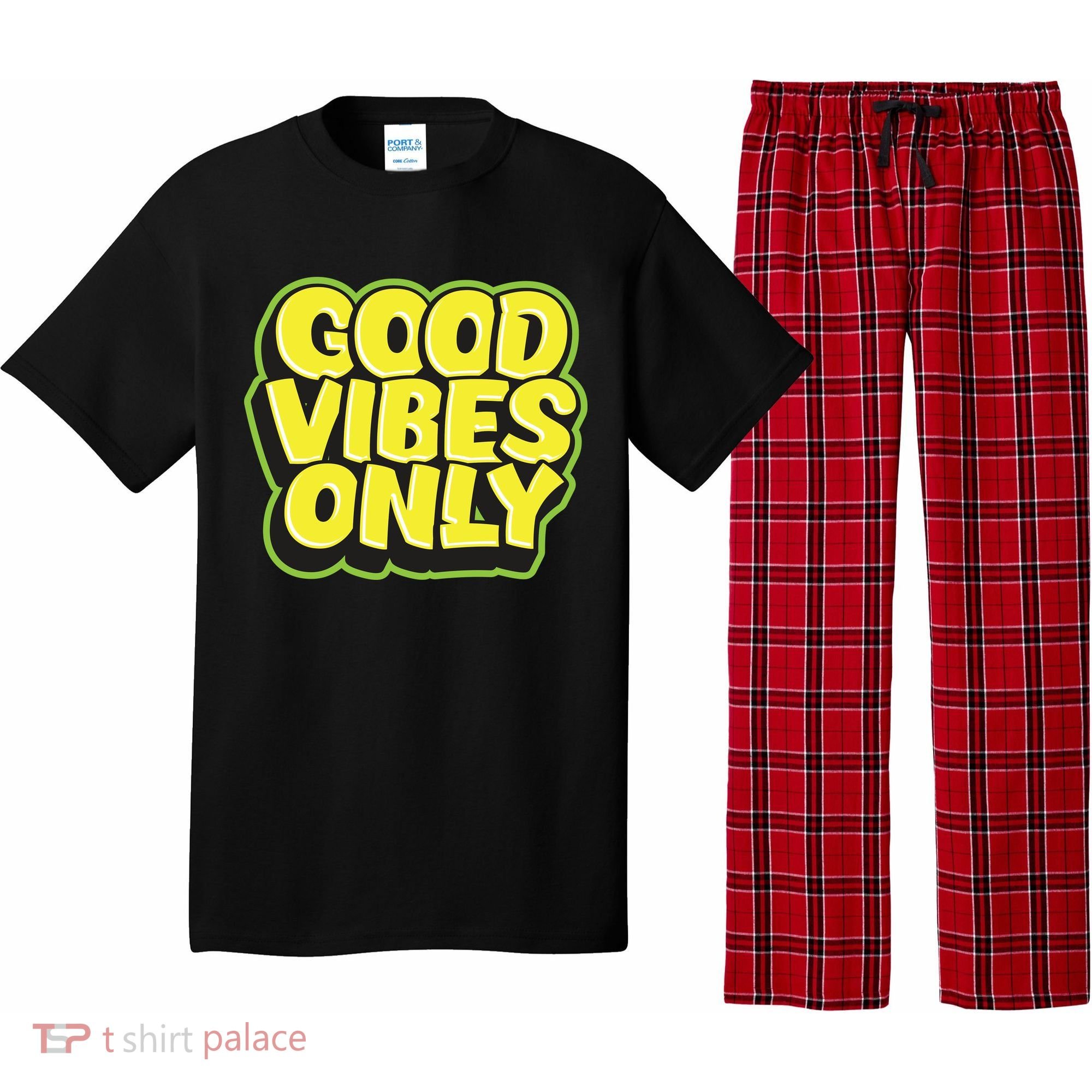 Good Vibes Only Pajama Set
