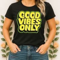 Good Vibes Only Women's T-Shirt thumb 2