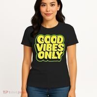 Good Vibes Only Women's T-Shirt thumb 4