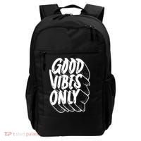 Good Vibes Only Cool Retro Backpack thumb 0