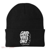 Good Vibes Only Cool Retro Beanie thumb 0