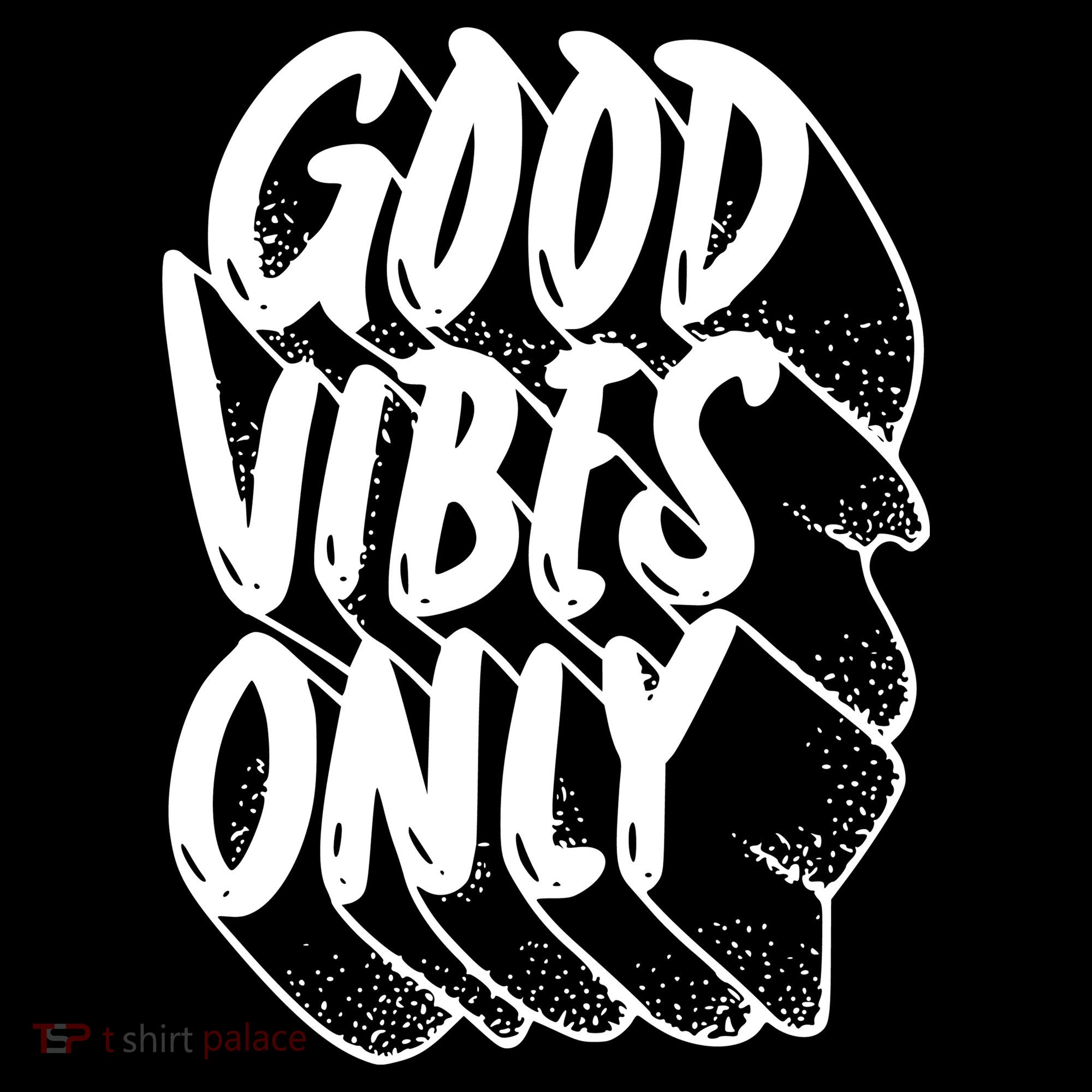 Good Vibes Only Cool Retro Mousepad