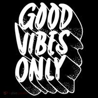 Good Vibes Only Cool Retro Ornament thumb 1