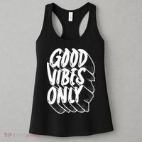 Good Vibes Only Cool Retro Women's Tank Top thumb 3