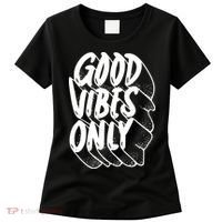 Good Vibes Only Cool Retro Women's T-Shirt thumb 0