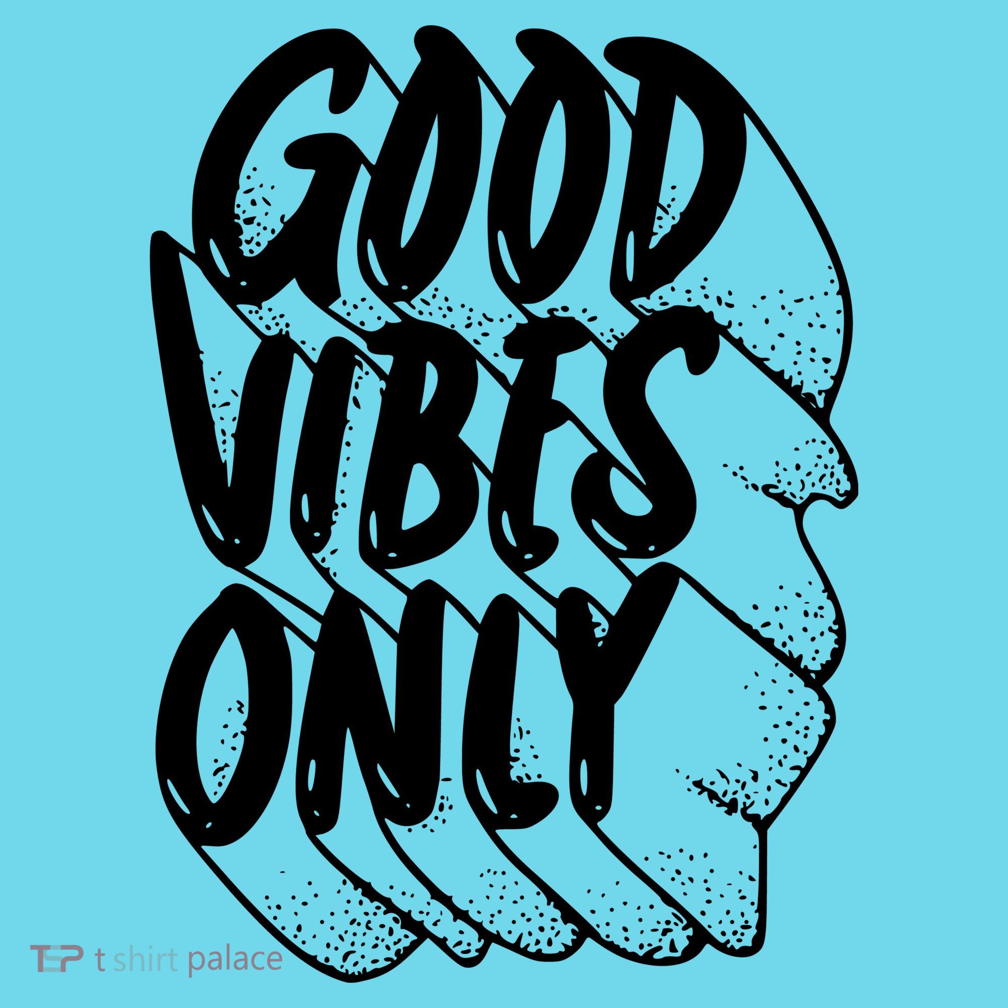 Good Vibes Only Cool Retro Long Sleeve Shirt