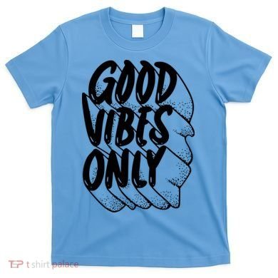 Good Vibes Only Cool Retro T-Shirt