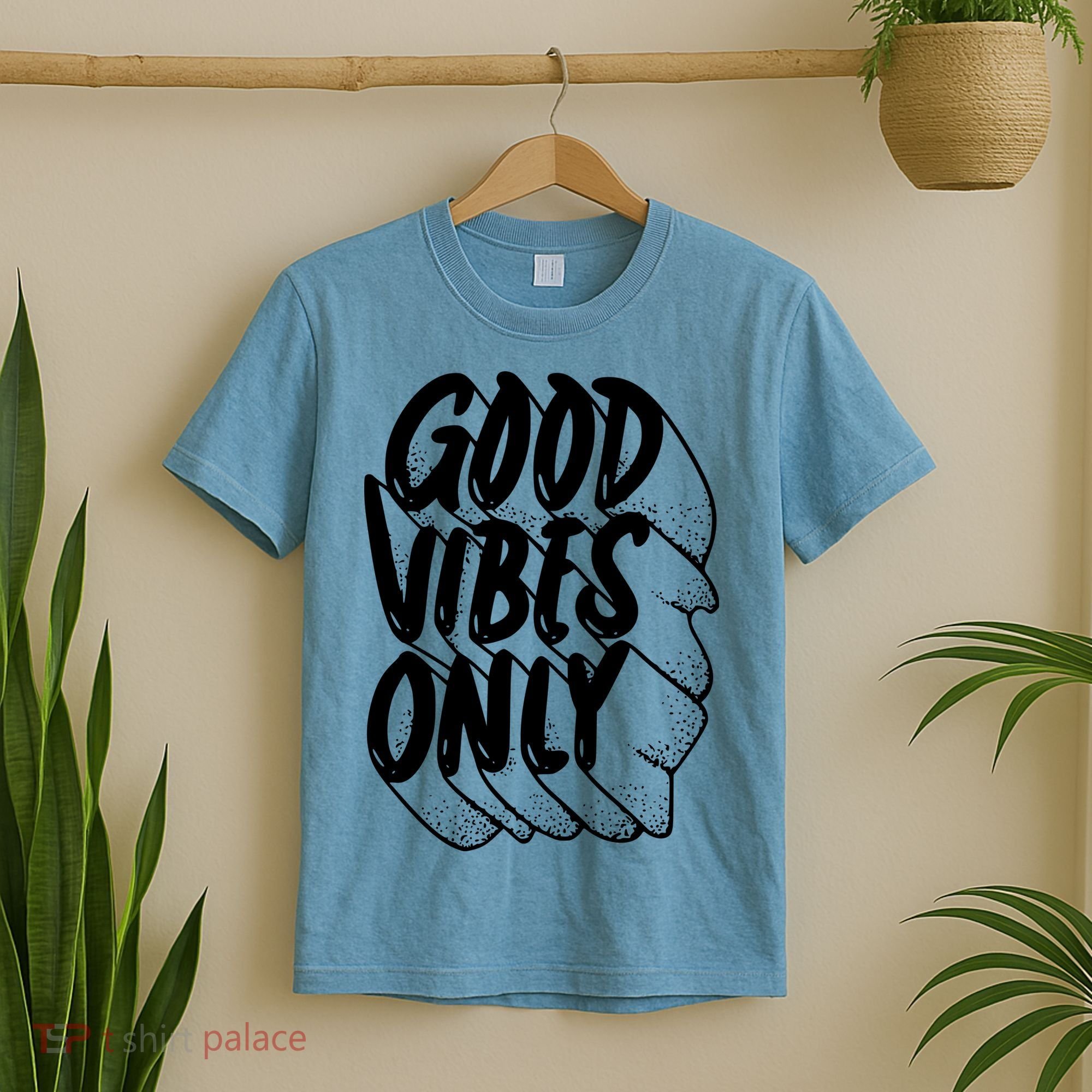 Good Vibes Only Cool Retro T-Shirt
