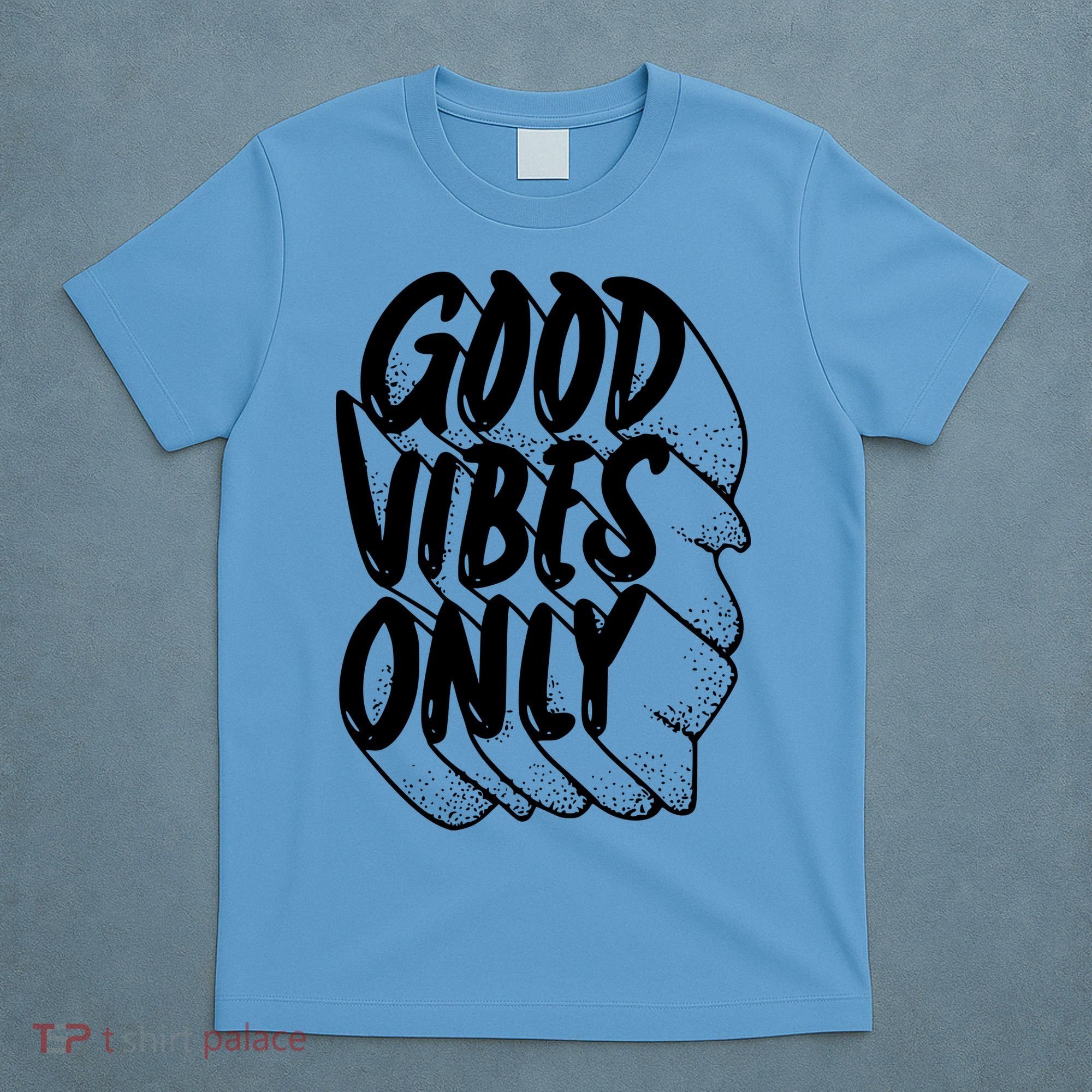 Good Vibes Only Cool Retro T-Shirt