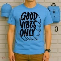 Good Vibes Only Cool Retro T-Shirt thumb 5