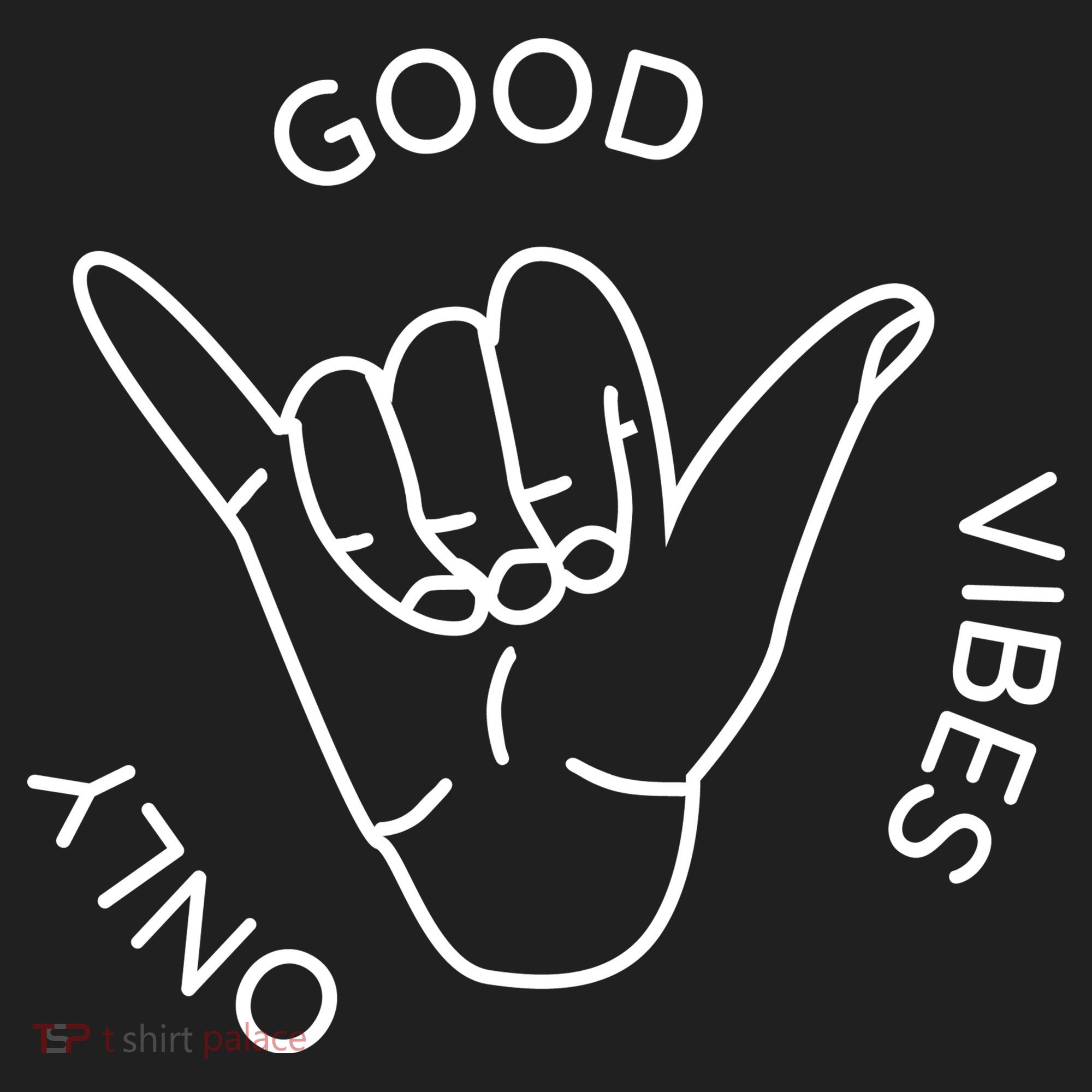 Good Vibes Only Gnarly Surfer Beanie