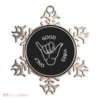 Good Vibes Only Gnarly Surfer Ornament thumb 0