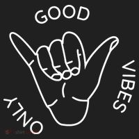 Good Vibes Only Gnarly Surfer Hat thumb 2