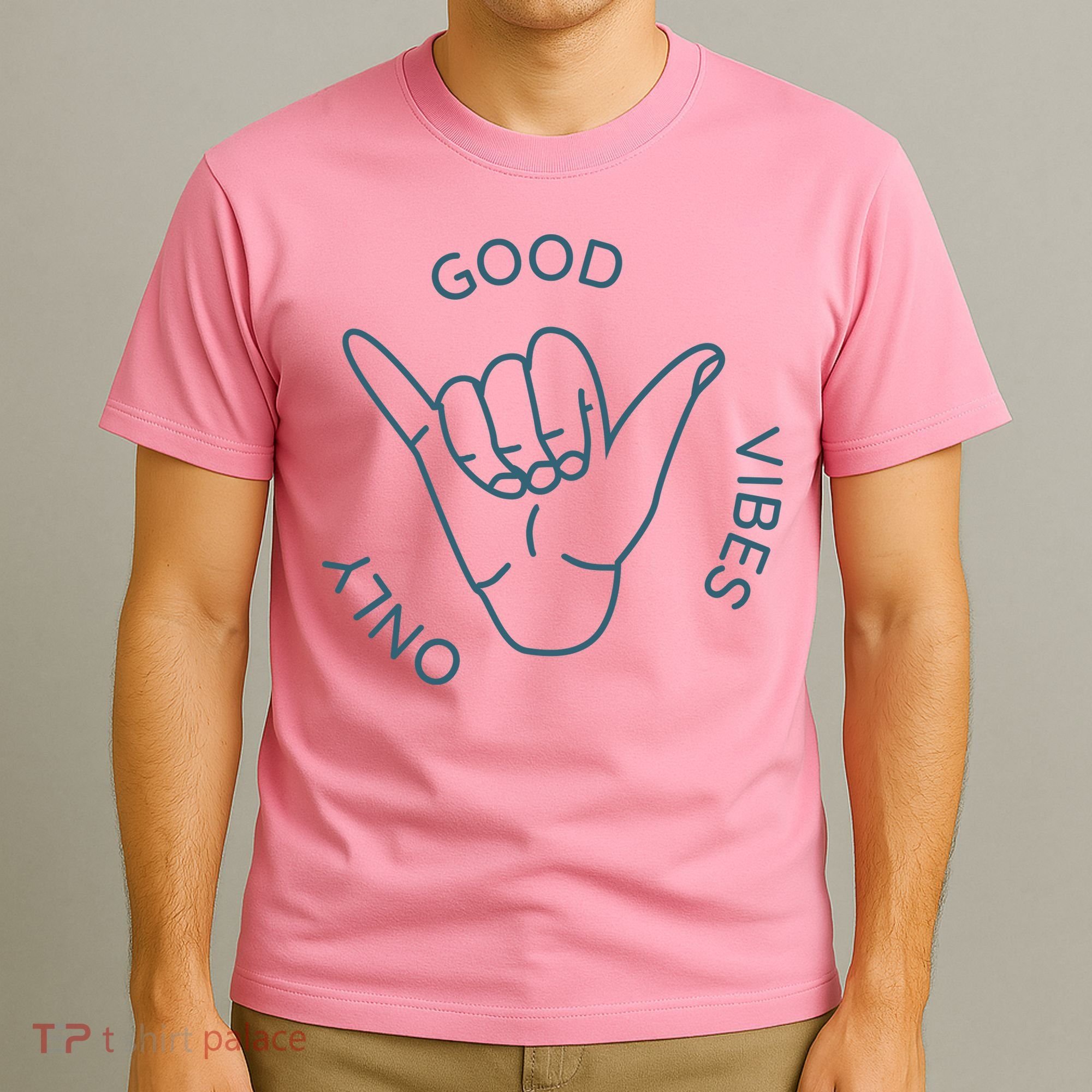 Good Vibes Only Gnarly Surfer T-Shirt