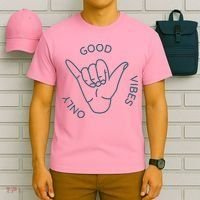 Good Vibes Only Gnarly Surfer T-Shirt thumb 6