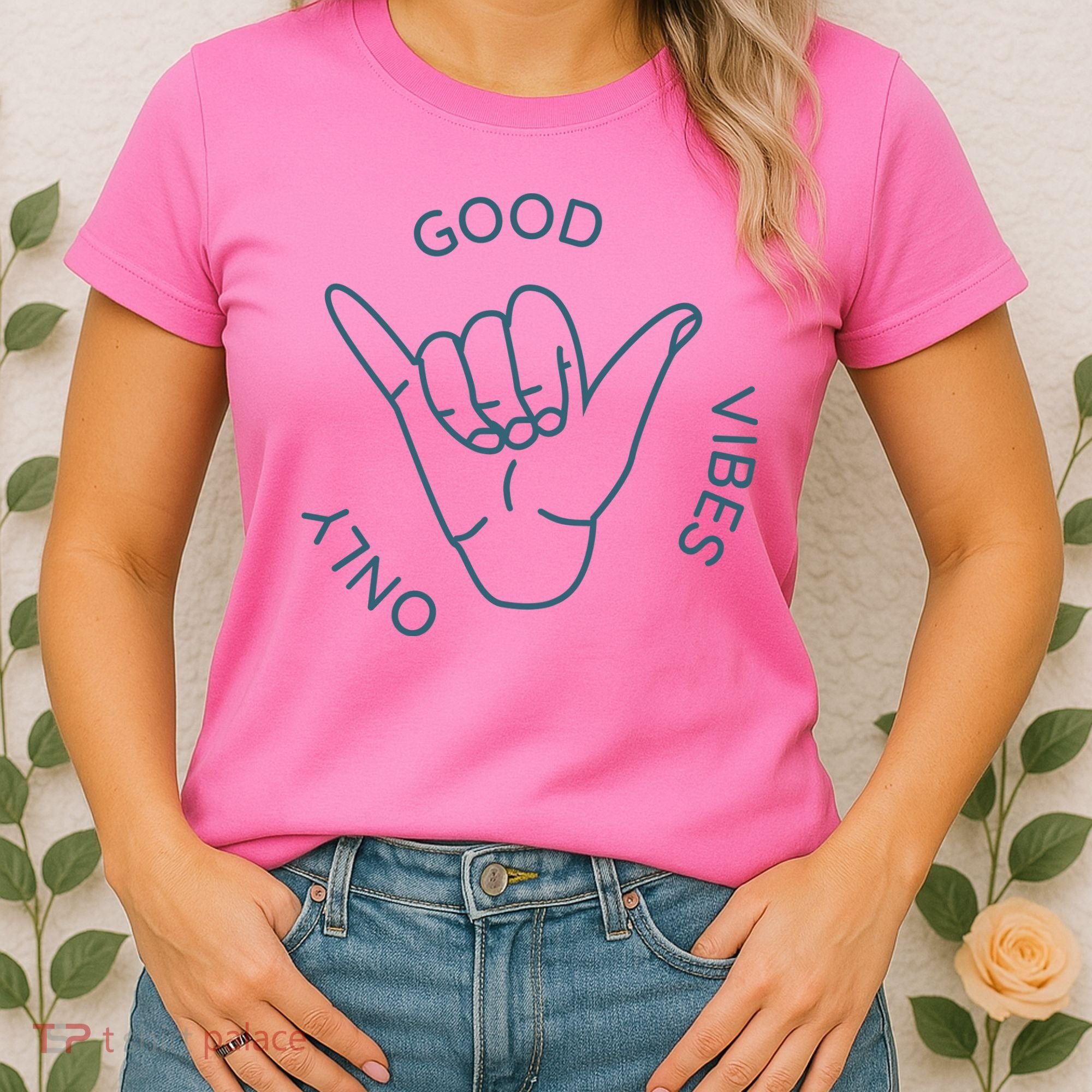 Good Vibes Only Gnarly Surfer Women's T-Shirt