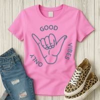 Good Vibes Only Gnarly Surfer Women's T-Shirt thumb 3