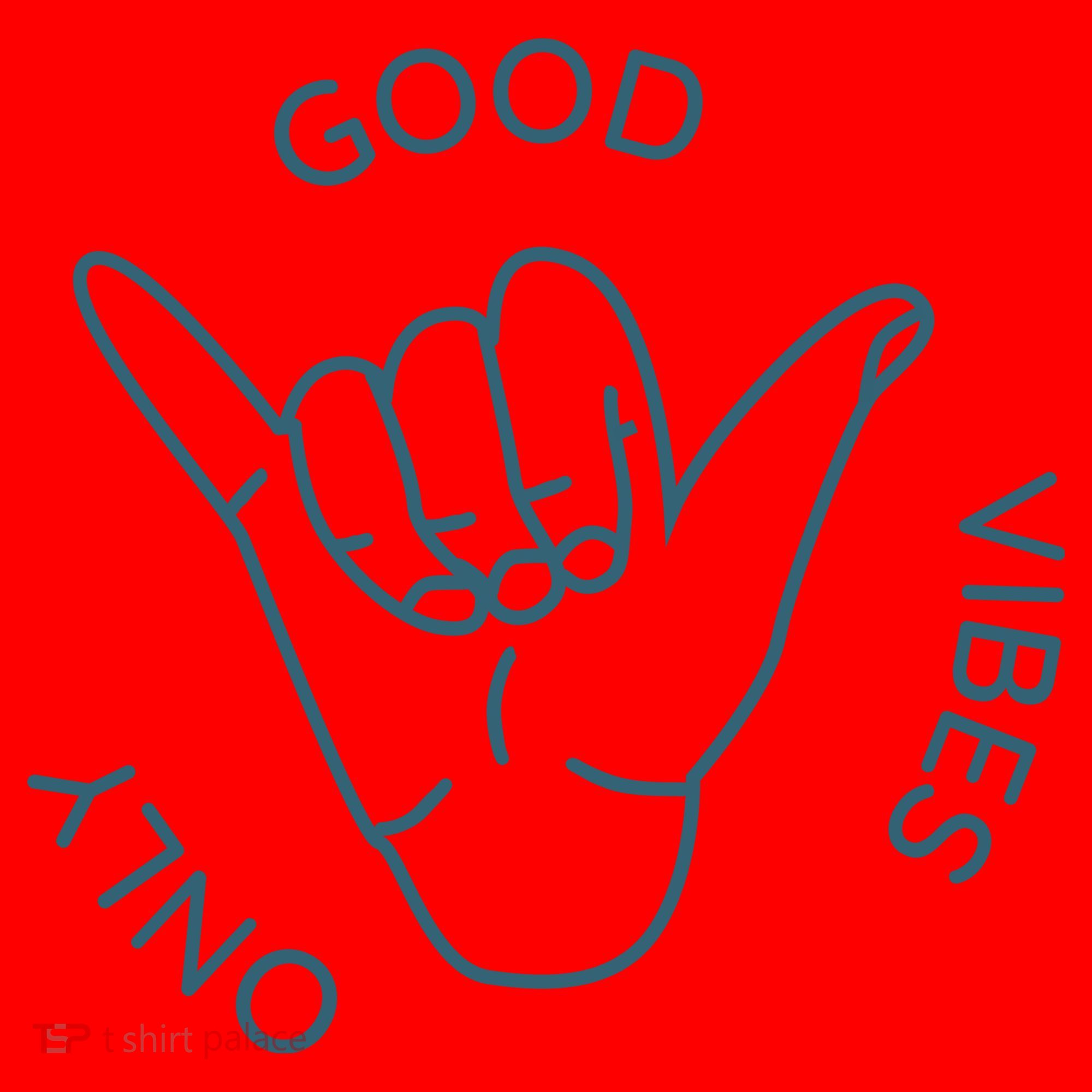 Good Vibes Only Gnarly Surfer Santa Hat