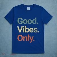 Good Vibes Only Positive Vibes Love Peace Namaste Cute Gift T-Shirt thumb 5