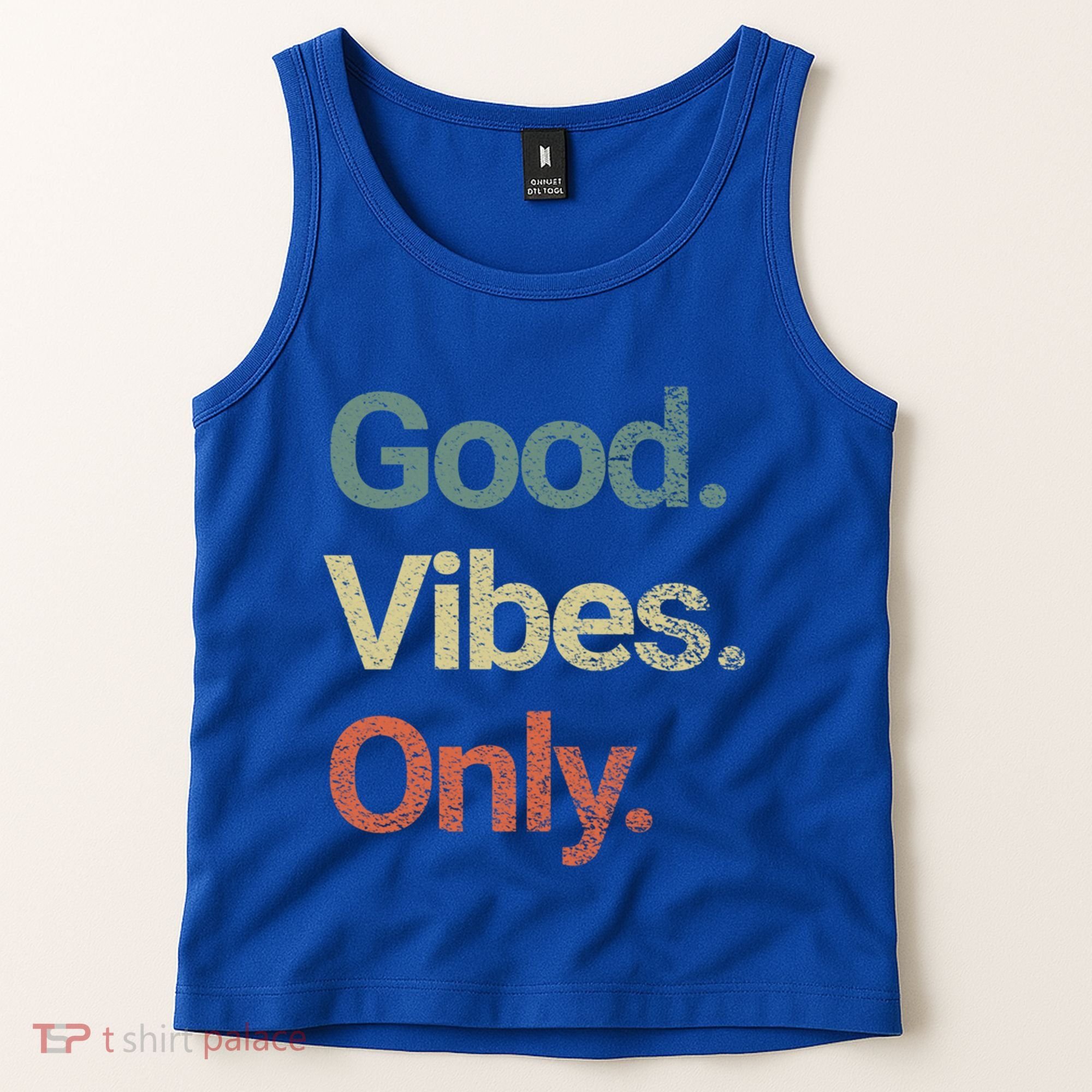 Good Vibes Only Positive Vibes Love Peace Namaste Cute Gift Tank Top