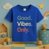 Good Vibes Only Positive Vibes Love Peace Namaste Cute Gift Toddler T-Shirt thumb 3