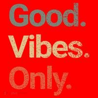 Good Vibes Only Positive Vibes Love Peace Namaste Cute Gift Santa Hat thumb 1
