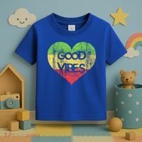 Good Vibes One Love One Heart Rastafari Gift Toddler T-Shirt thumb 3
