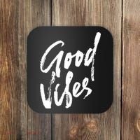 Good Vibes Positive Quote Coaster thumb 0