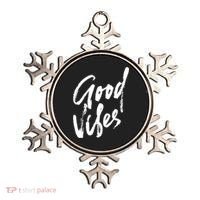 Good Vibes Positive Quote Ornament thumb 0