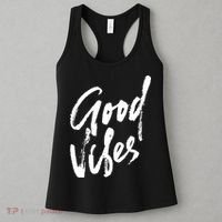 Good Vibes Positive Quote Women's Tank Top thumb 3