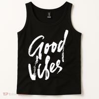 Good Vibes Positive Quote Tank Top thumb 2