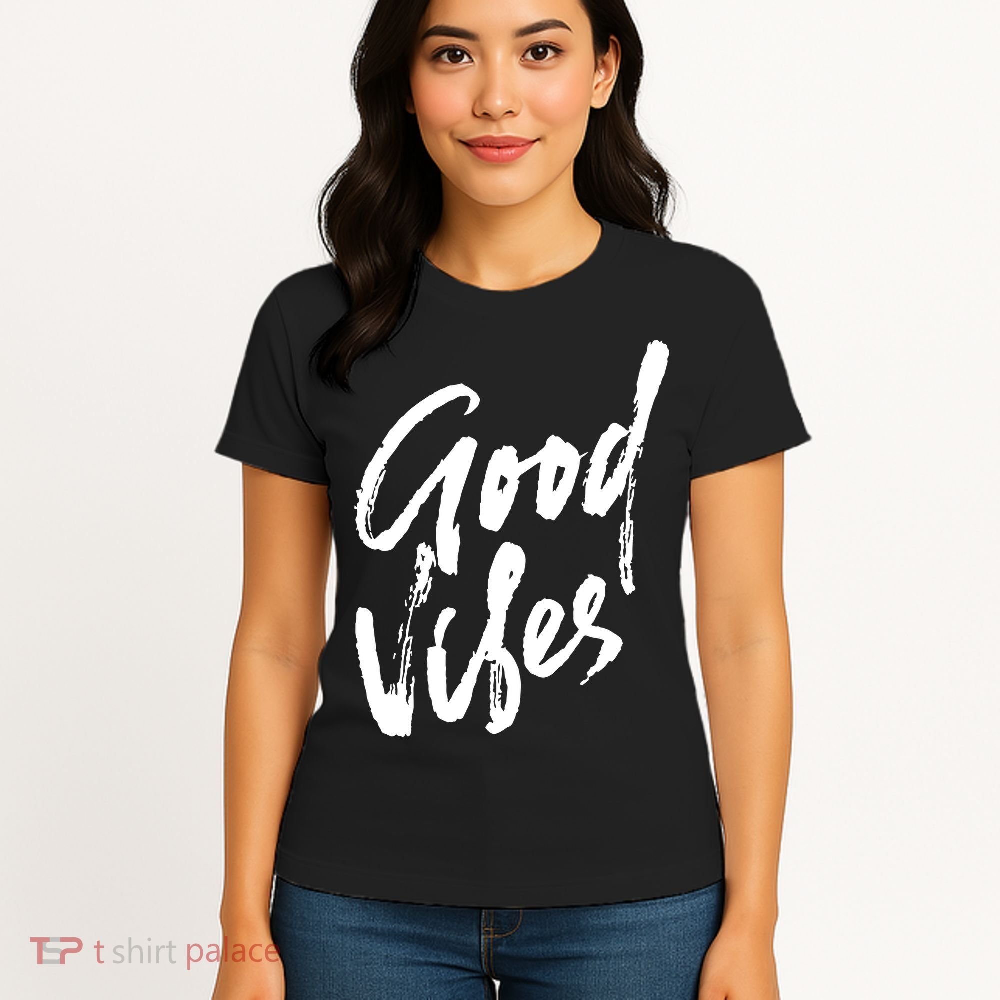Good Vibes Positive Quote Women's T-Shirt