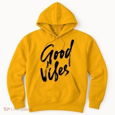 Good Vibes Positive Quote Hoodie
