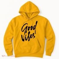 Good Vibes Positive Quote Hoodie thumb 0