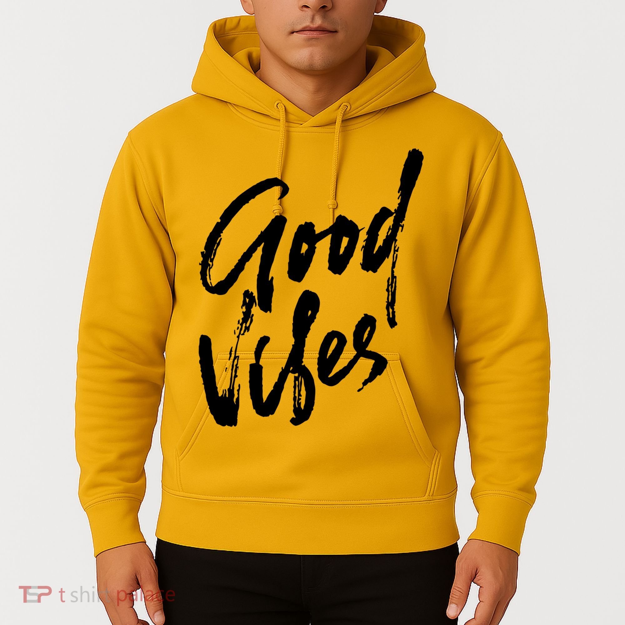Good Vibes Positive Quote Hoodie