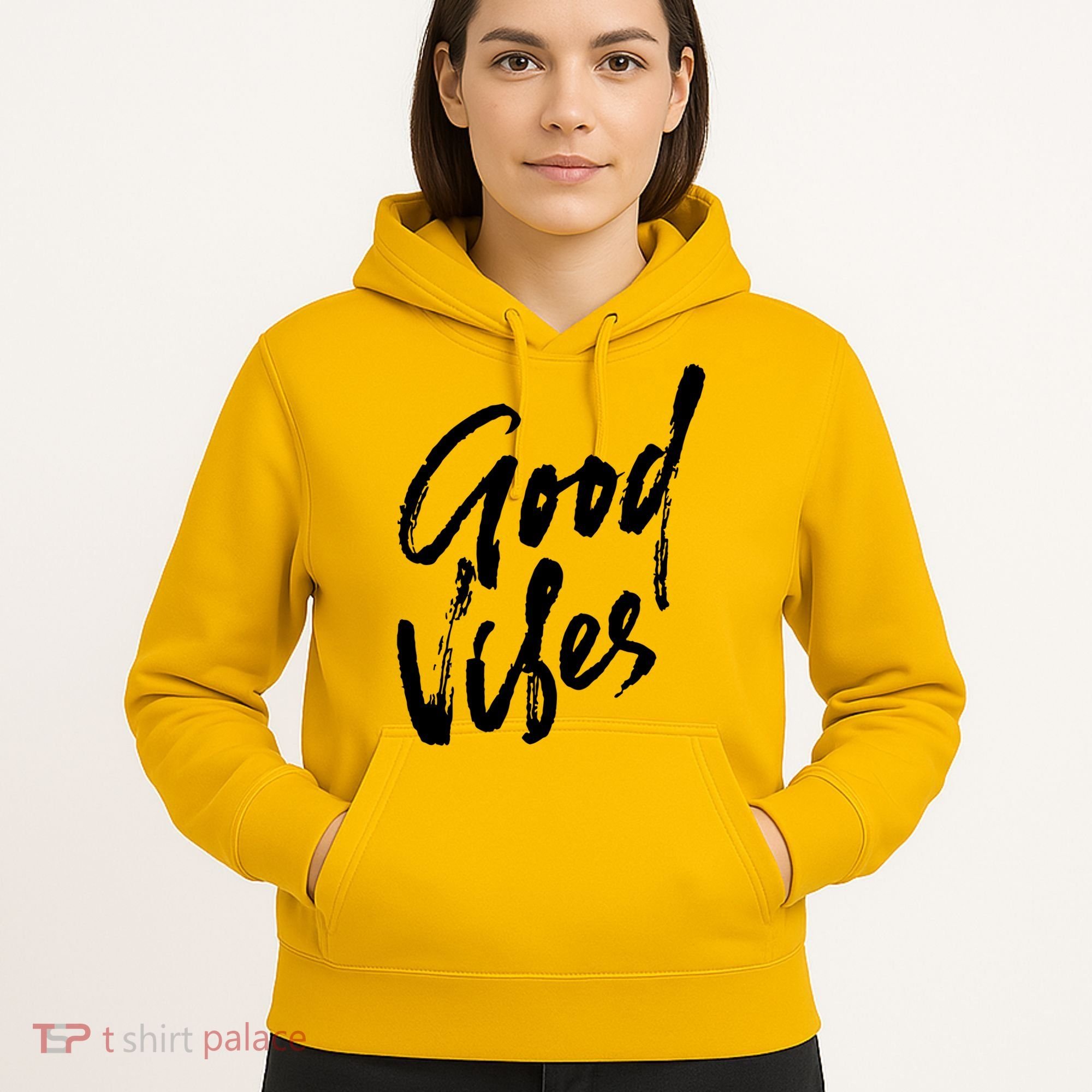 Good Vibes Positive Quote Hoodie