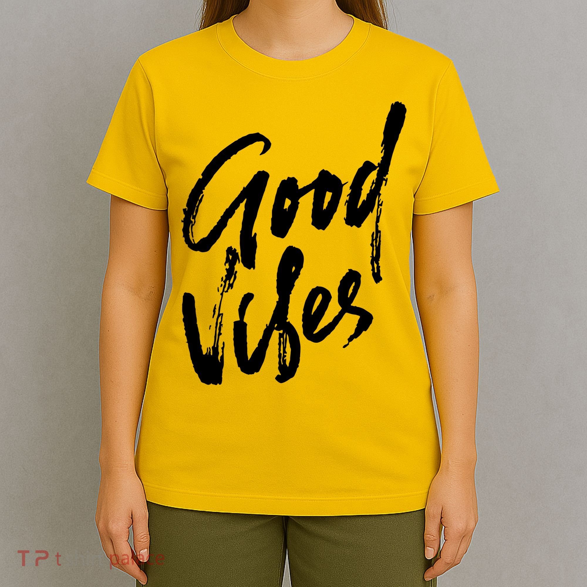 Good Vibes Positive Quote T-Shirt
