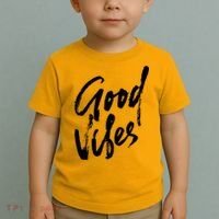 Good Vibes Positive Quote Toddler T-Shirt thumb 2